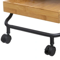 Desserte 3 Niveaux Bambou Et Métal 5Five -ATMOSPHERA || Intex || Demeyere Soldes desserte 3 niveaux bambou et metal 5five 2