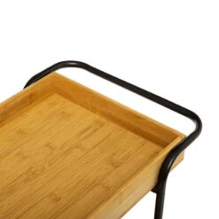 Desserte 3 Niveaux Bambou Et Métal 5Five -ATMOSPHERA || Intex || Demeyere Soldes desserte 3 niveaux bambou et metal 5five 3