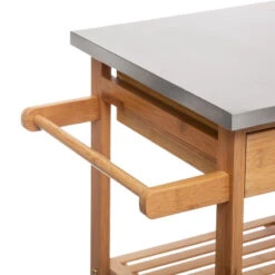 Desserte Bambou 6 Tiroirs Roulettes 76 Cm 5five -ATMOSPHERA || Intex || Demeyere Soldes desserte bambou 6 tiroirs roulettes 76 cm 5five 2