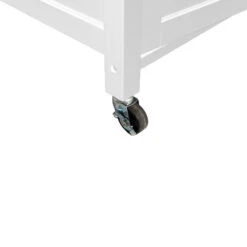 Desserte De Cuisine Blanc Modèle CLAUDE GM Atmosphera 7 Desserte De Cuisine Blanc Modèle CLAUDE GM Atmosphera -ATMOSPHERA || Intex || Demeyere Soldes desserte de cuisine blanc modele claude gm 2