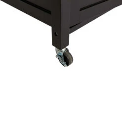 Desserte De Cuisine Noire Modèle CLAUDE GM Atmosphera 7 Desserte De Cuisine Noire Modèle CLAUDE GM Atmosphera -ATMOSPHERA || Intex || Demeyere Soldes desserte de cuisine noire modele claude gm 2