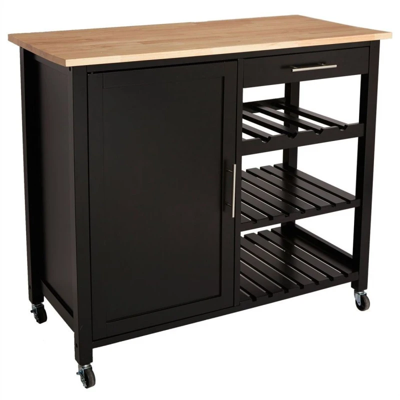 Desserte De Cuisine Noire Modèle CLAUDE GM Atmosphera 3 Desserte De Cuisine Noire Modèle CLAUDE GM Atmosphera