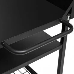 Desserte De Plancha Extérieure Noire Neka -ATMOSPHERA || Intex || Demeyere Soldes desserte de plancha exterieure noire neka 5