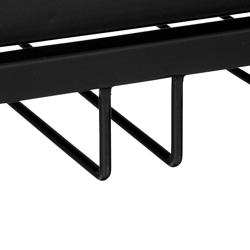 Desserte En Métal Et Verre Noir Noam 5Five 5 Desserte En Métal Et Verre Noir Noam 5Five – Image 3