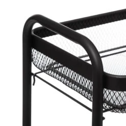 Desserte En Métal Noir Mayaj 5Five 6 Desserte En Métal Noir Mayaj 5Five -ATMOSPHERA || Intex || Demeyere Soldes desserte en metal noir mayaj 5five 1