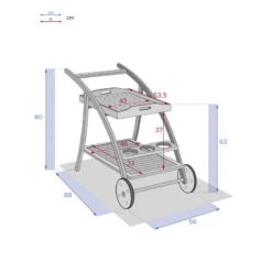 Desserte Extérieure Tiwi Acacia Hespéride -ATMOSPHERA || Intex || Demeyere Soldes desserte exterieur tiwi acacia hesperide 3