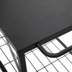 Desserte Extérieure Pour Plancha Noir Neka -ATMOSPHERA || Intex || Demeyere Soldes desserte exterieure pour plancha noir neka 4