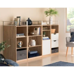 Dressing Module L40 2 étagères 1 Porte Orso -ATMOSPHERA || Intex || Demeyere Soldes dressing module l40 2 etageres 1 porte orso 2