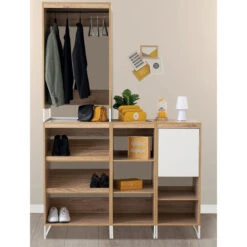 Dressing Module L40 2 étagères 1 Porte Orso -ATMOSPHERA || Intex || Demeyere Soldes dressing module l40 2 etageres 1 porte orso 5