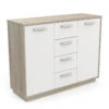 Demeyere Buffet Bas 2 Portes 4 Tiroirs Léo -ATMOSPHERA || Intex || Demeyere Soldes enfilade 2 portes 4 tiroirs leo