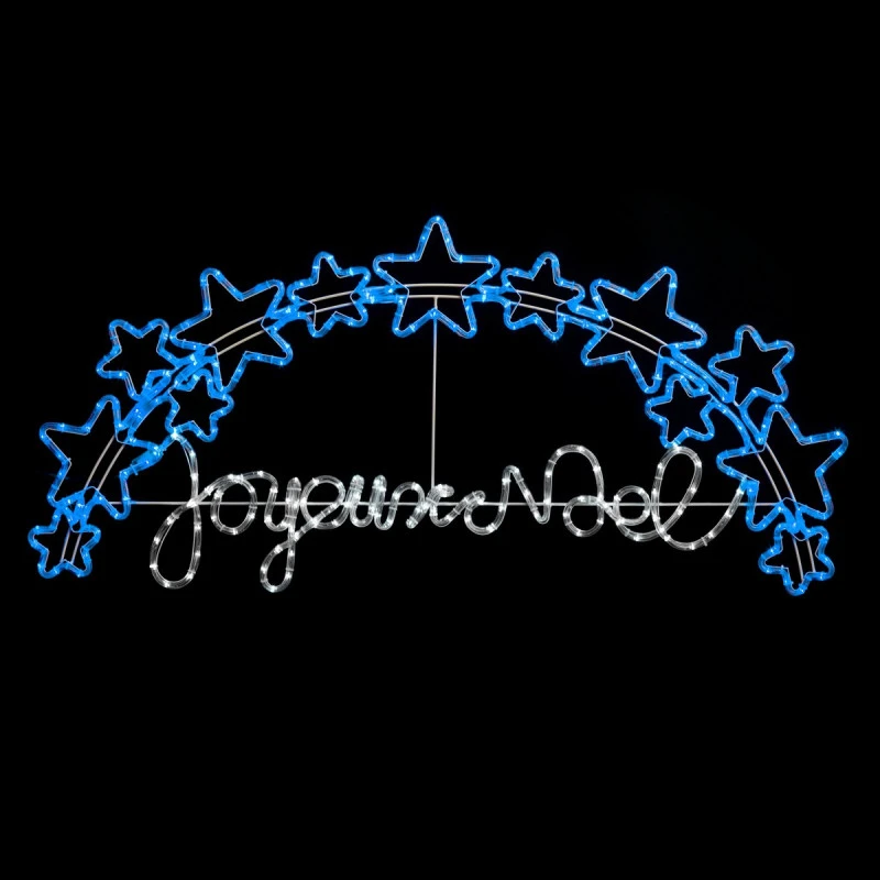 Enseigne Lumineuse 134 Cm Joyeux Noël Blanc Et Bleu 3 Enseigne Lumineuse 134 Cm Joyeux Noël Blanc Et Bleu