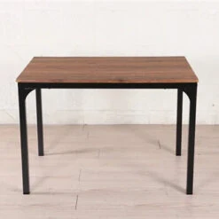 Ensemble Table + 4 Chaises Métal Et Effet Bois -ATMOSPHERA || Intex || Demeyere Soldes ensemble table 4 chaises metal et effet bois 1