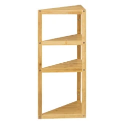 Etagère D'angle Bambou 3 Niveaux Lab'n Modul 5Five -ATMOSPHERA || Intex || Demeyere Soldes etagere angle 3 niveaux lab n modul 2