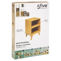 Etagère De Salle De Bain 1 Tablette Bath'n Modul 5Five -ATMOSPHERA || Intex || Demeyere Soldes etagere de salle de bain 1 tablette bath n modul 5five 4