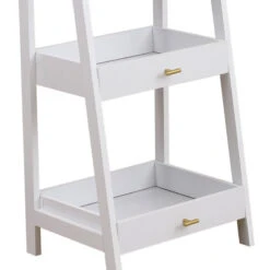 Etagère De Salle De Bain 3 Niveaux Lux Blanc -ATMOSPHERA || Intex || Demeyere Soldes etagere de salle de bain 3 niveaux lux blanc 1