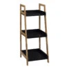 Etagère Inclinée 3 Niveaux Noir Natureo 5Five -ATMOSPHERA || Intex || Demeyere Soldes etagere inclinee 3 niveaux noir natureo 5five