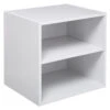 Etagère Murale 2 Niveaux Blanc Fixup 5Five -ATMOSPHERA || Intex || Demeyere Soldes etagere murale 2 niveaux blanc fixup 5five