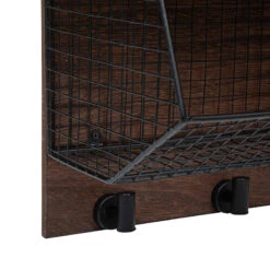 Etagère Murale Métal Et Bois Darrel Atmosphera -ATMOSPHERA || Intex || Demeyere Soldes etagere murale metal et bois darrel atmosphera 2