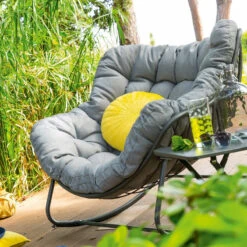 Fauteuil Bascule Extérieur Paopao Hespéride -ATMOSPHERA || Intex || Demeyere Soldes fauteuil bascule exterieur paopao hesperide 3