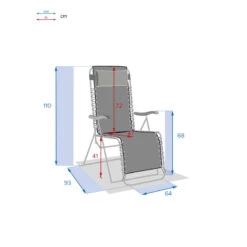 Fauteuil Détente D'extérieur Hespéride Silos Gris Anthracite -ATMOSPHERA || Intex || Demeyere Soldes fauteuil detente d exterieur hesperide silos gris anthracite 3