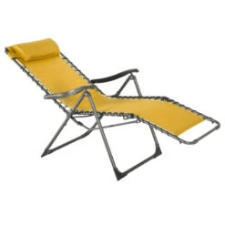 Fauteuil Détente D'extérieur Hespéride Silos Jaune Moutarde -ATMOSPHERA || Intex || Demeyere Soldes fauteuil detente d exterieur hesperide silos jaune moutarde 1 2