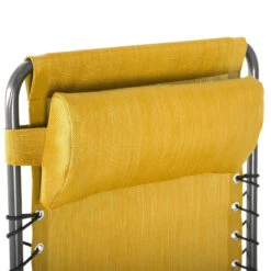 Fauteuil Détente D'extérieur Hespéride Silos Jaune Moutarde -ATMOSPHERA || Intex || Demeyere Soldes fauteuil detente d exterieur hesperide silos jaune moutarde 1 4
