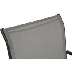 Fauteuil Empilable Piazza Hespéride Galet/graphite -ATMOSPHERA || Intex || Demeyere Soldes fauteuil empilable piazza hesperide galet graphite 3