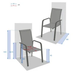 Fauteuil Essio Dossier Haut Lin/blanc Hespéride -ATMOSPHERA || Intex || Demeyere Soldes fauteuil essio dossier haut linblanc hesperide 1
