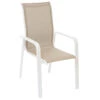 Fauteuil Essio Dossier Haut Lin/blanc Hespéride 1 Fauteuil Essio Dossier Haut Lin/blanc Hespéride -ATMOSPHERA || Intex || Demeyere Soldes fauteuil essio dossier haut linblanc hesperide