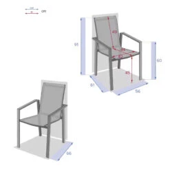Fauteuil Pavane Hespéride Anthracite/graphite -ATMOSPHERA || Intex || Demeyere Soldes fauteuil pavane hesperide anthracitegraphite 3