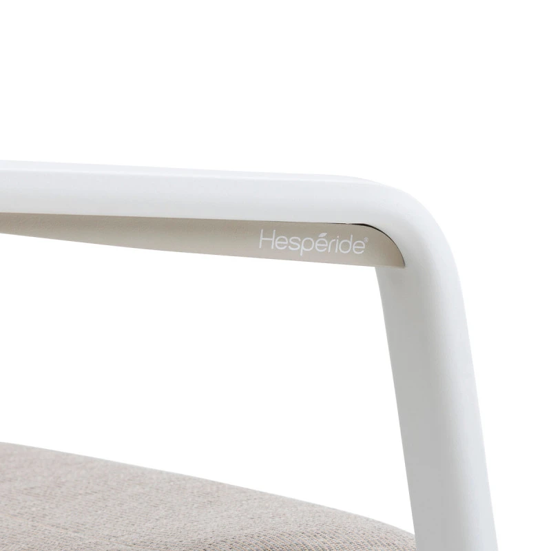 Fauteuil Repas Extérieur Diese Badiane/blanc Hespéride 5 Fauteuil Repas Extérieur Diese Badiane/blanc Hespéride – Image 3