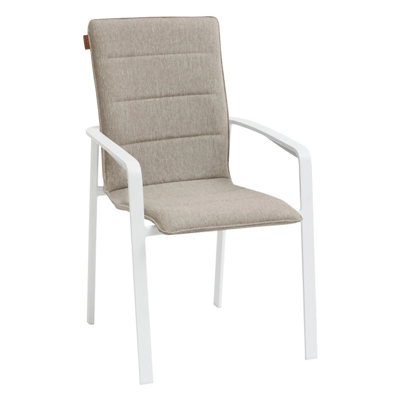 Fauteuil Repas Extérieur Diese Badiane/blanc Hespéride 3 Fauteuil Repas Extérieur Diese Badiane/blanc Hespéride