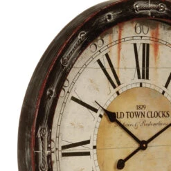 Horloge Décor Cordes D68 Atmosphera -ATMOSPHERA || Intex || Demeyere Soldes horloge au decor cordes 68cm 1