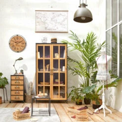 Horloge Métal Et Bois D58 Colonial Atmosphera -ATMOSPHERA || Intex || Demeyere Soldes horloge metal et bois d58 colonial atmosphera 3