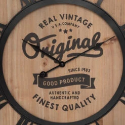 Horloge Métal Et Bois Pouli D58 Atmosphera -ATMOSPHERA || Intex || Demeyere Soldes horloge metal et bois pouli d58 atmosphera 3