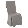 Housse De Chaise Coton Gris Atmosphera -ATMOSPHERA || Intex || Demeyere Soldes housse de chaise coton gris atmosphera