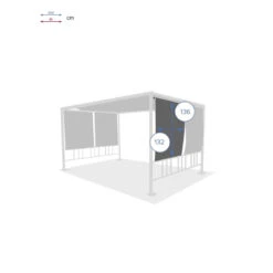 Kit De 4 Stores Pour Tonnelle Moai Hespéride 5 Kit De 4 Stores Pour Tonnelle Moai Hespéride -ATMOSPHERA || Intex || Demeyere Soldes kit de 4 stores pour tonnelle moai hesperide 1