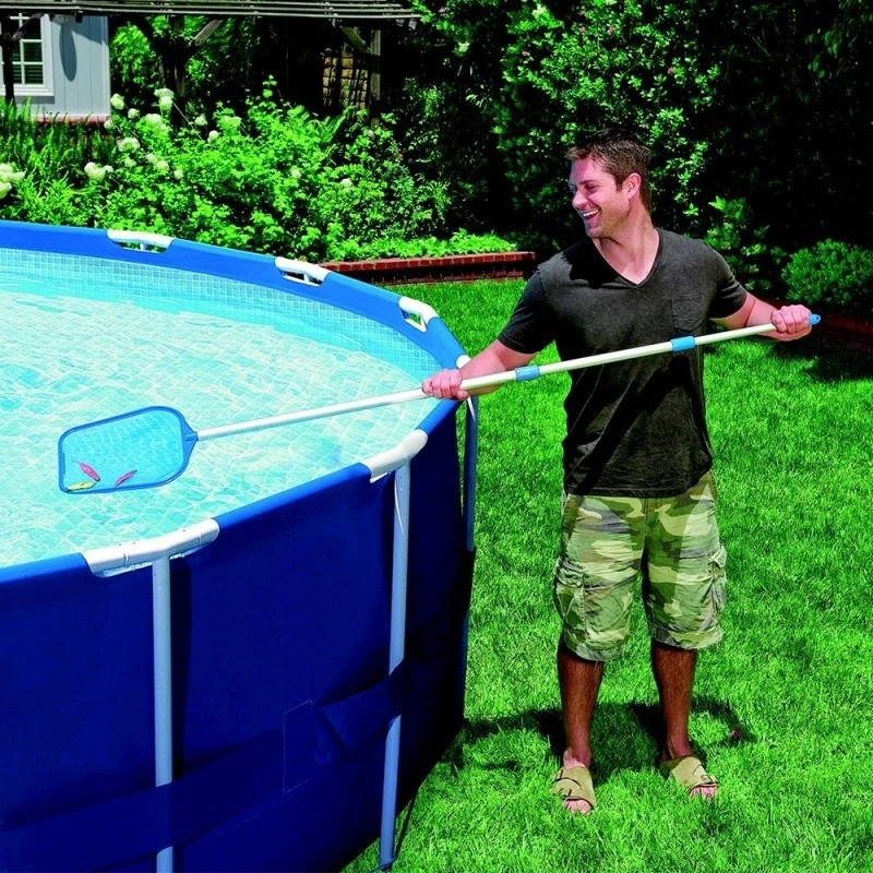 Kit D'entretien De Piscines épuisette + Balai Intex 7 Kit D'entretien De Piscines épuisette + Balai Intex – Image 5