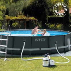 Kit Piscine Tubulaire Ultra XTR 4.88 X H1.22 Intex -ATMOSPHERA || Intex || Demeyere Soldes kit piscine tubulaire ultra frame 488xh122 intex 3