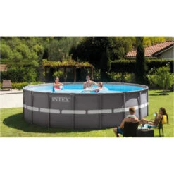 Kit Piscine Tubulaire Ultra XTR 5.49 X H1.32m Intex -ATMOSPHERA || Intex || Demeyere Soldes kit piscine tubulaire ultra frame 549xh132m intex 2
