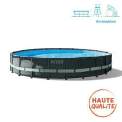 Kit Piscine Tubulaire Ultra Frame 6.10xH1.22m Intex