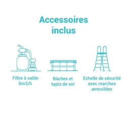 Kit Piscine Tubulaire Ultra Frame 7.32xH1.32 Intex -ATMOSPHERA || Intex || Demeyere Soldes kit piscine tubulaire ultra frame 732xh132 intex 2