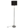 Lampadaire Droit Jule Noir Et Doré Atmosphera -ATMOSPHERA || Intex || Demeyere Soldes lampadaire droit jule noir et dore atmosphera