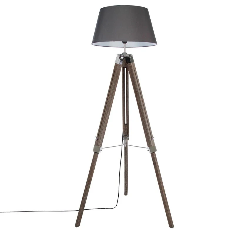 Lampadaire Trépied Runo Gris Atmosphera H 145 Cm 3 Lampadaire Trépied Runo Gris Atmosphera H 145 Cm