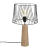 Lampe En Bois Et Métal H46 Joe Atmosphera -ATMOSPHERA || Intex || Demeyere Soldes lampe en bois et metal h46 joe atmosphera