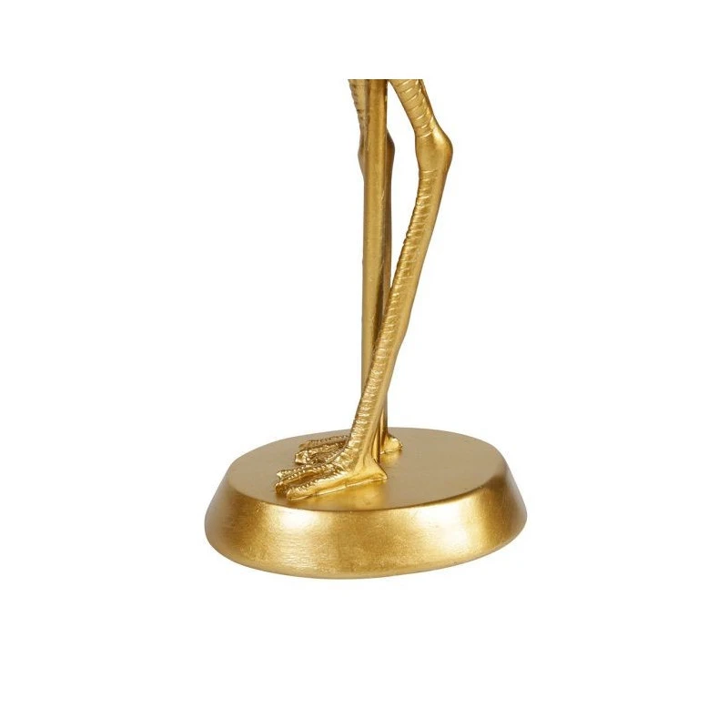 Lampe En Résine Dorée Domingo Flamant Rose Ostaria 5 Lampe En Résine Dorée Domingo Flamant Rose Ostaria – Image 3