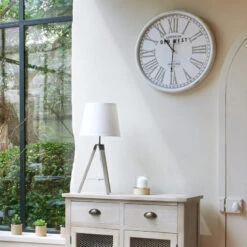 Lampe Trépied Runo écru Atmosphera H 58 Cm -ATMOSPHERA || Intex || Demeyere Soldes lampe trepied runo ecru atmosphera h 58 cm 1