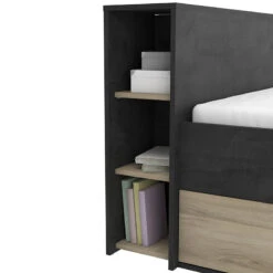 Demeyere Lit 140x190 Cm Pocket Naturel Et Noir -ATMOSPHERA || Intex || Demeyere Soldes lit 140x190 cm pocket naturel et noir 5