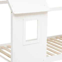 Lit Cabane Enfant Pin Blanc 90x190 Atmosphera -ATMOSPHERA || Intex || Demeyere Soldes lit cabane enfant pin blanc 90x190 atmosphera 1 4