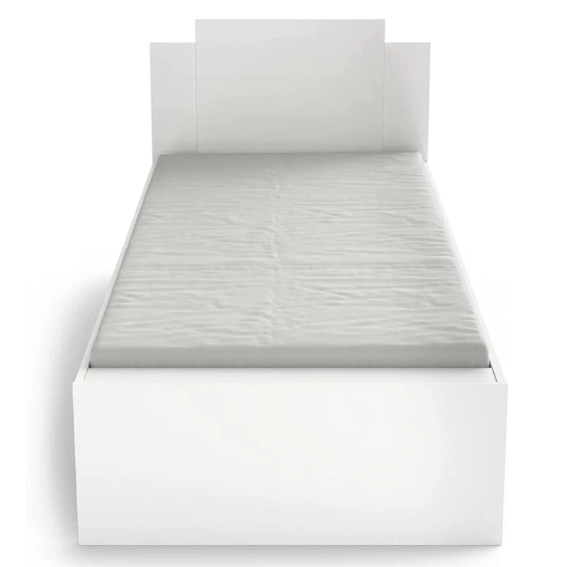 Demeyere Lit Simple 90 X 190/200 Life Blanc 4 Demeyere Lit Simple 90 X 190/200 Life Blanc – Image 2